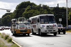 TRANSPORTE PÚBLICO BULEVAR 5 DE MAYO