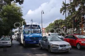 TRANSPORTE PÚBLICO . VÍAS ALTERNAS