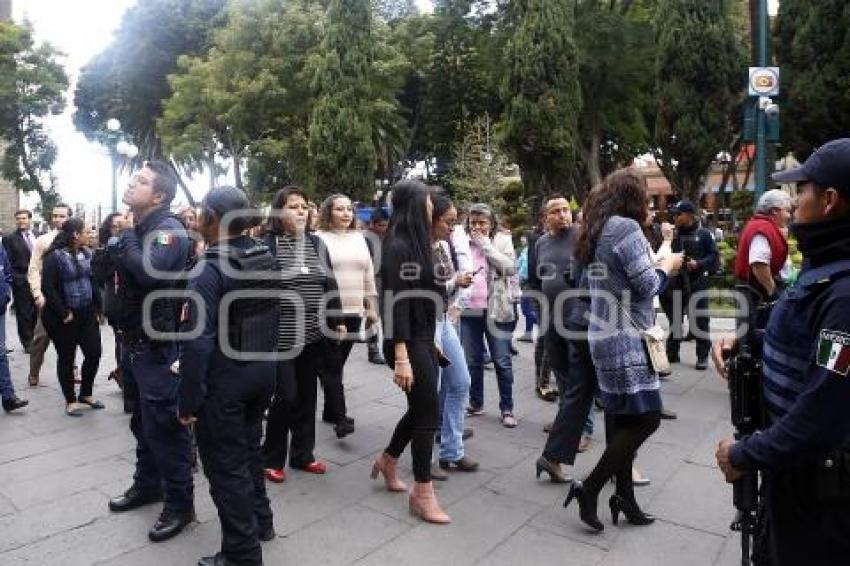 GOBIERNO MUNICIPAL . SIMULACRO