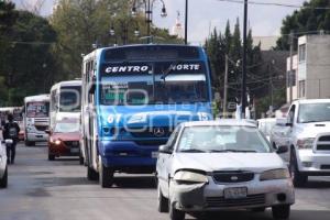 TRANSPORTE PÚBLICO . VÍAS ALTERNAS