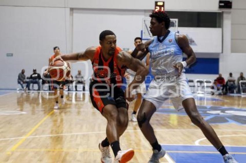 BASQUETBOL . ÁNGELES VS SOLES