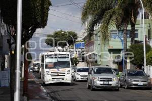 TRANSPORTE PÚBLICO .  VÍAS ALTERNAS