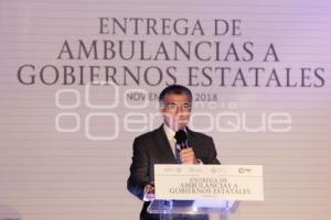 ENTREGA DE AMBULANCIAS