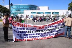 MANIFESTACIÓN  CONTRA LÍNEA 3