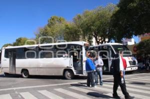 MANIFESTACIÓN  CONTRA LÍNEA 3