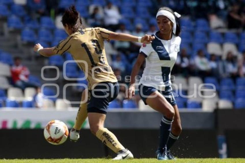 FUTBOL FEMENIL . PUEBLA VS PUMAS