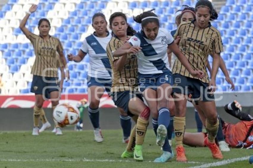 FUTBOL FEMENIL . PUEBLA VS PUMAS