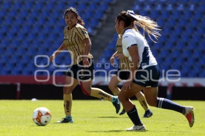 FUTBOL FEMENIL . PUEBLA VS PUMAS