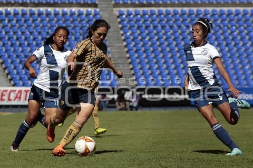 FUTBOL FEMENIL . PUEBLA VS PUMAS