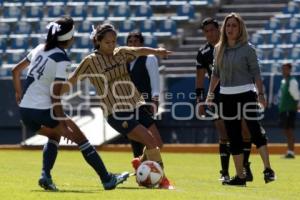 FUTBOL FEMENIL . PUEBLA VS PUMAS