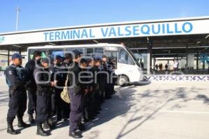 SEGURIDAD . TERMINAL VALSEQUILLO