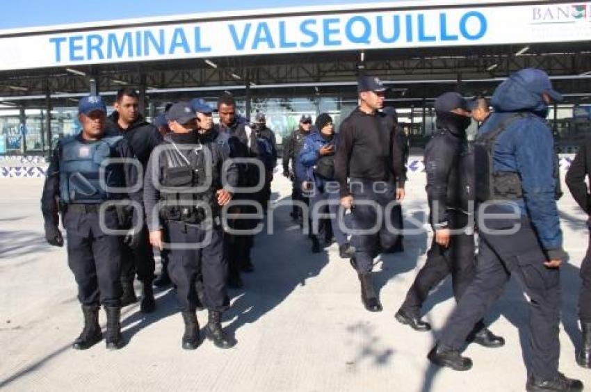 SEGURIDAD . TERMINAL VALSEQUILLO