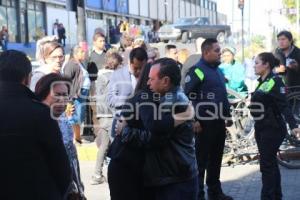 NOTA ROJA . CICLISTA ATROPELLADO