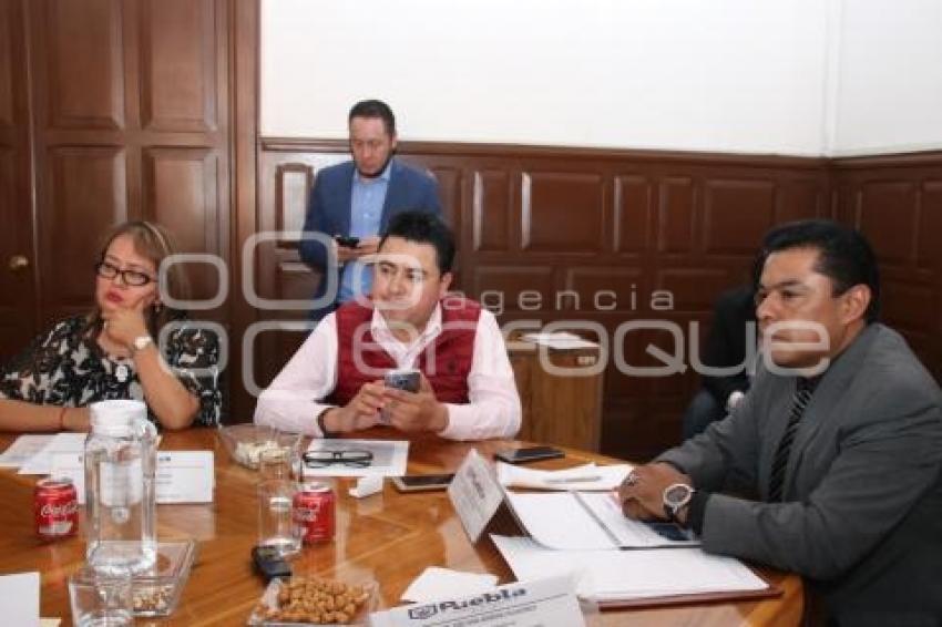REGIDORES  . COMISIÓN DE INFRAESTRUCTURA
