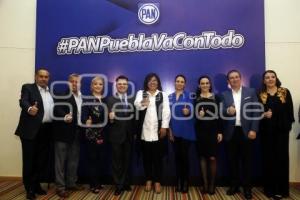 PAN . PROTESTA COMITÉ DIRECTIVO ESTATAL