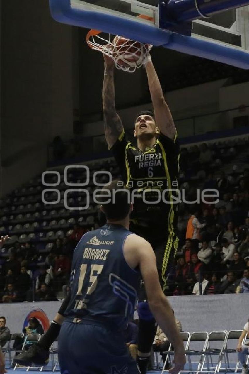 BASQUETBOL . ANGELES VS FUERZA REGIA