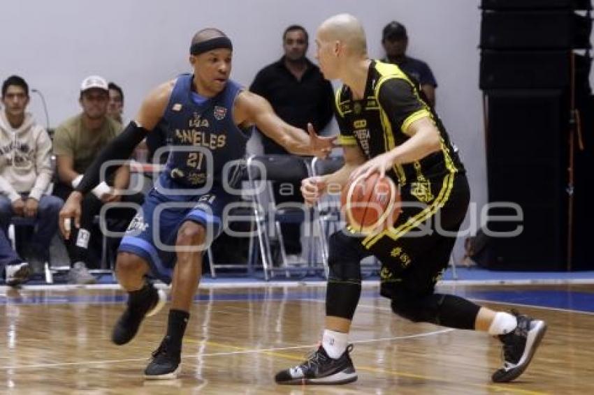 BASQUETBOL . ANGELES VS FUERZA REGIA