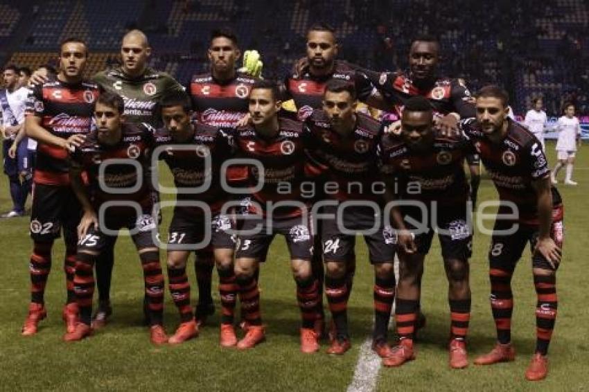 FÚTBOL . CLUB PUEBLA VS XOLOS