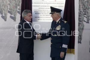 INAUGURACIÓN INDUSTRIA MILITAR