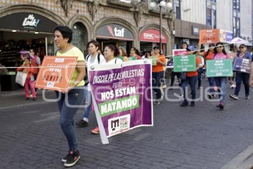 MARCHA CONTRA VIOLENCIA DE GENERO