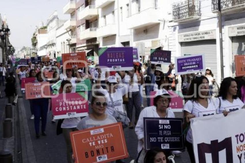 MARCHA CONTRA VIOLENCIA DE GENERO