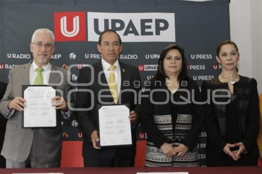 FIRMA CONVENIO UPAEP - CANACO