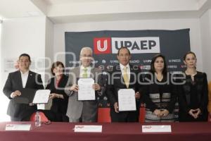 FIRMA CONVENIO UPAEP - CANACO