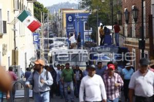 MANIFESTACIÓN TRANSPORTISTAS