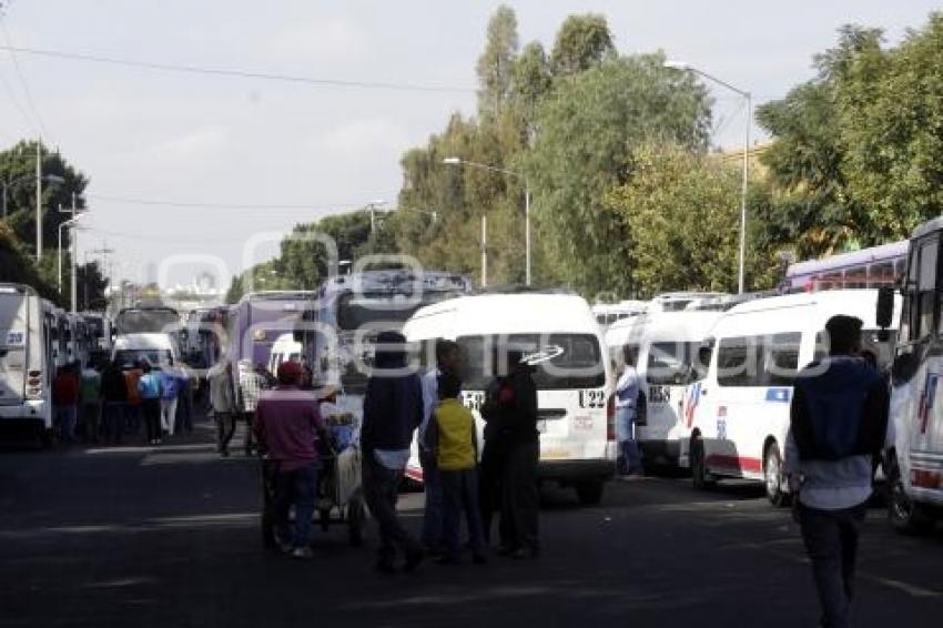 PARO DE TRANSPORTE PÚBLICO