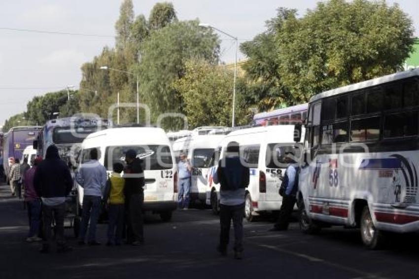 PARO DE TRANSPORTE PÚBLICO