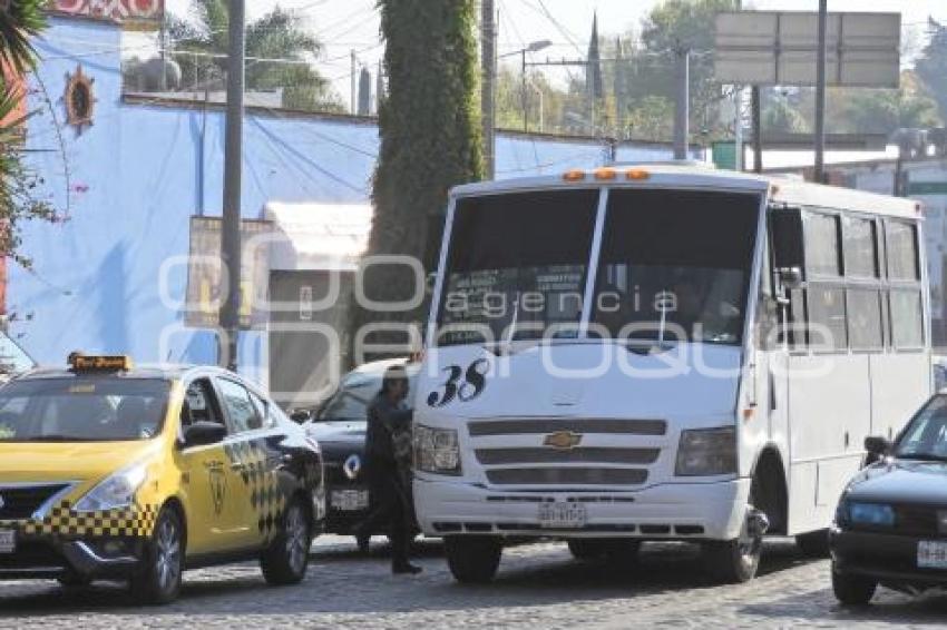 PARO DE TRANSPORTE PÚBLICO