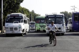 PARO DE TRANSPORTE PÚBLICO