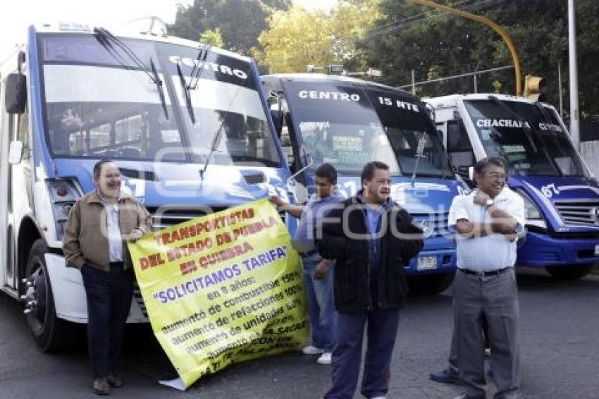 PARO DE TRANSPORTE PÚBLICO