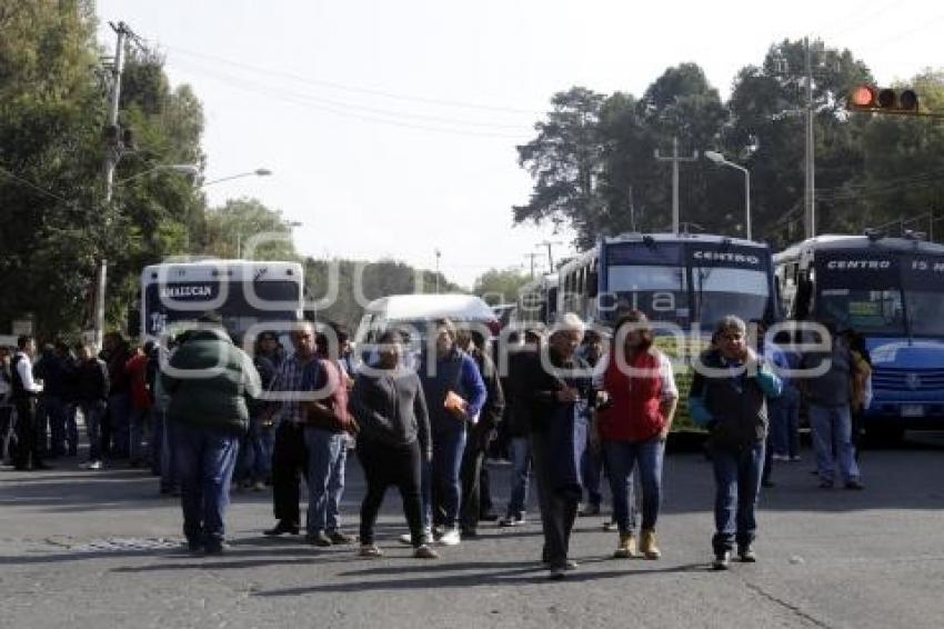 PARO DE TRANSPORTE PÚBLICO