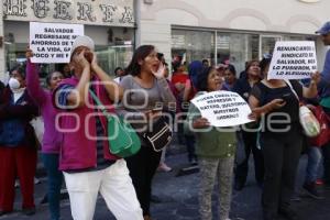 MANIFESTACIÓN NARANJITAS