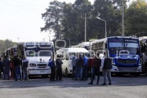 PARO DE TRANSPORTE PÚBLICO