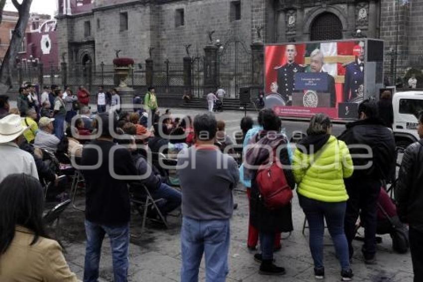 AMLO . TOMA DE PROTESTA