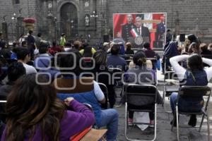 AMLO . TOMA DE PROTESTA