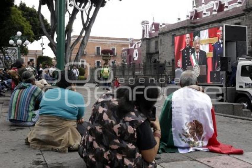 AMLO . TOMA DE PROTESTA