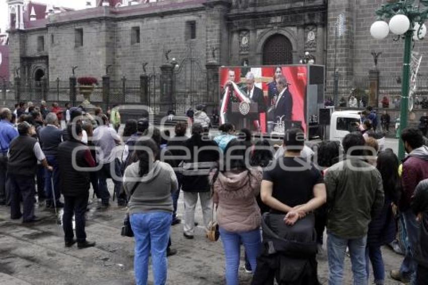 AMLO . TOMA DE PROTESTA