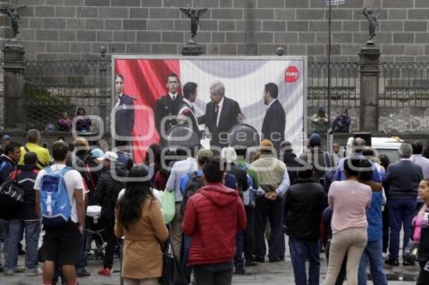 AMLO . TOMA DE PROTESTA