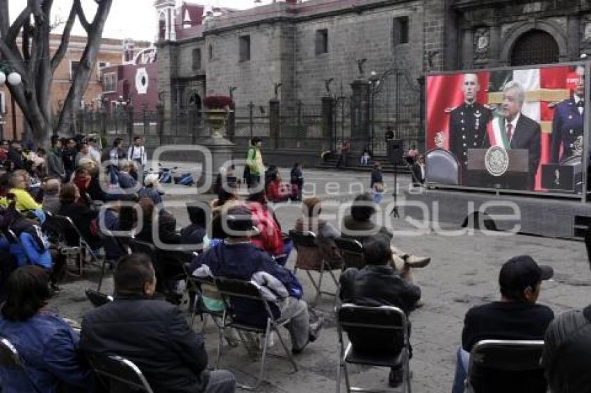 AMLO . TOMA DE PROTESTA