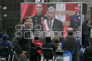 AMLO . TOMA DE PROTESTA