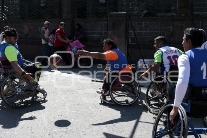 BASQUETBOL . PERSONAS CON DISCAPACIDAD