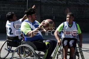 BASQUETBOL . PERSONAS CON DISCAPACIDAD