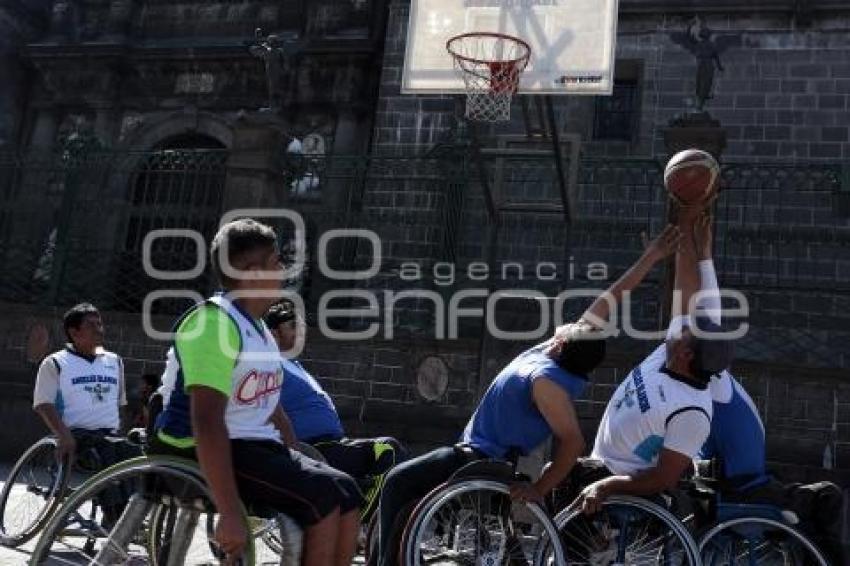 BASQUETBOL . PERSONAS CON DISCAPACIDAD