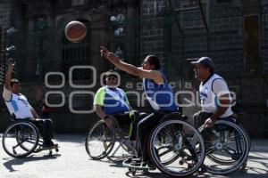 BASQUETBOL . PERSONAS CON DISCAPACIDAD