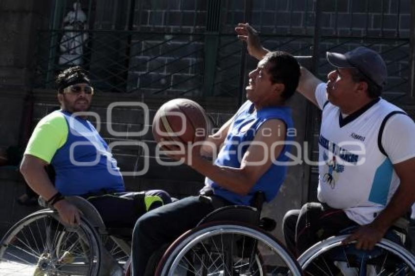 BASQUETBOL . PERSONAS CON DISCAPACIDAD