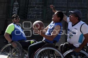 BASQUETBOL . PERSONAS CON DISCAPACIDAD