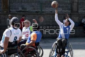 BASQUETBOL . PERSONAS CON DISCAPACIDAD